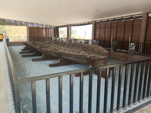 Temuan perahu kuno punjulharjo berubah status menjadi situs yang awalnya benda