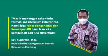 Formasi CPNS Masih Menunggu Rakor