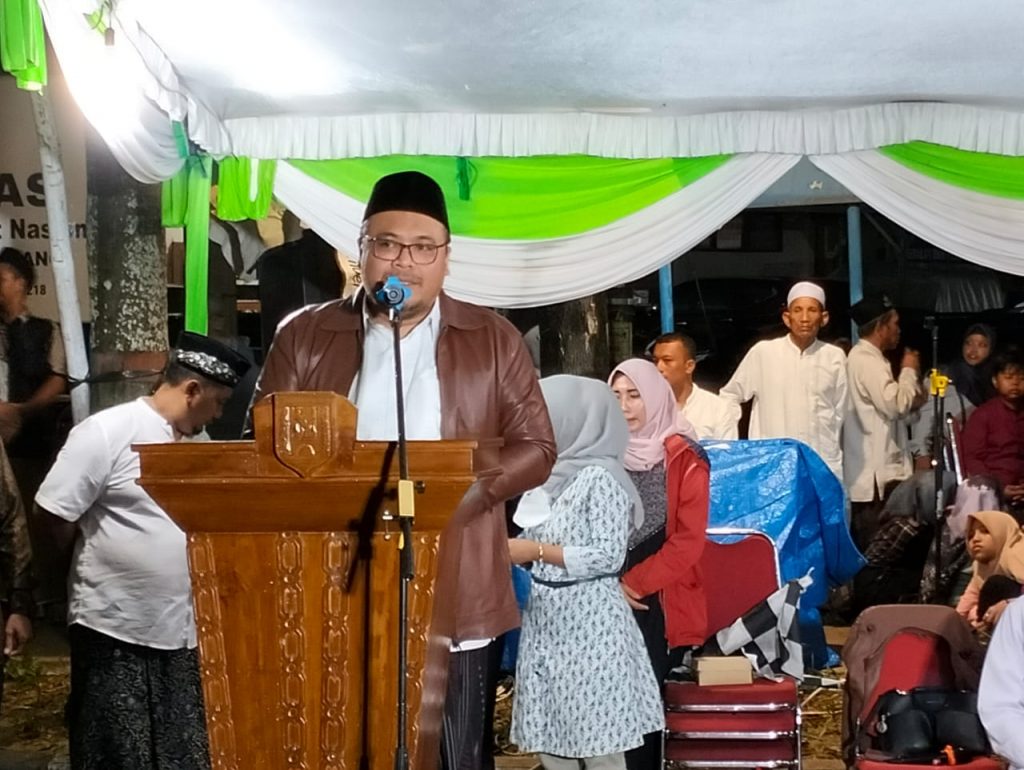 Wakil Bupati Rembang Mochammad Hanies Cholil Barro' saat memberikan pengarahan kepada calon jamaah haji